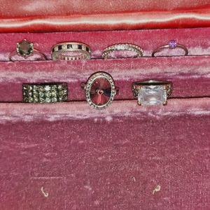 Fancy cocktail ring lot